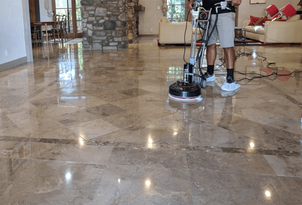 فرآیند نگهداری و مراقبت سنگ اسلب